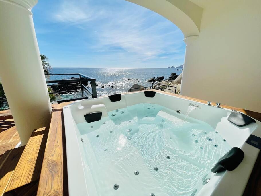 Beach Front Casa Bruma Jacuzzi With Massage Villa Cabo San Lucas Exterior photo