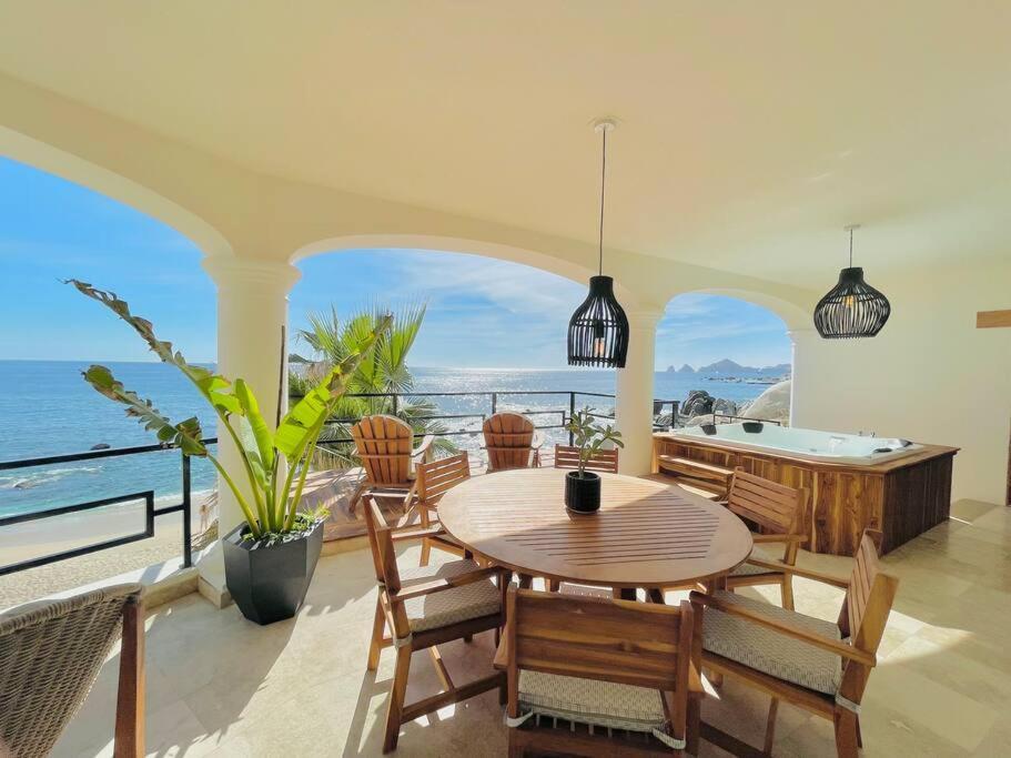 Beach Front Casa Bruma Jacuzzi With Massage Villa Cabo San Lucas Exterior photo