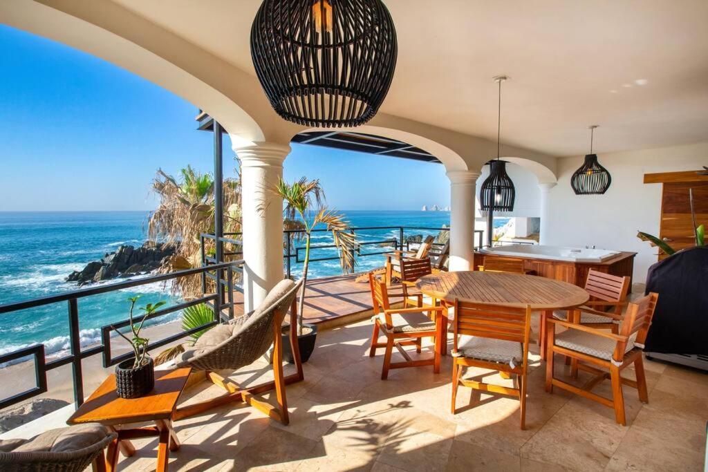 Beach Front Casa Bruma Jacuzzi With Massage Villa Cabo San Lucas Exterior photo